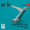 RESKIT RSU48-0431 Tail for CH-53E Super Stallion, MH-53E Sea dragon for Academy kit (3D printed) 1/48